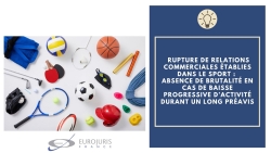 Rupture des relations commerciales dans le sport