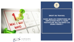 Travail les jours fériés