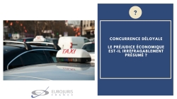 Concurrence déloyale et préjudice économique