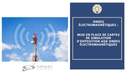 Carte de simulation exposition ondes électromagnétiques 