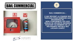 Sécurité incendie bail commercial