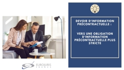 Devoir d'information précontractuelle