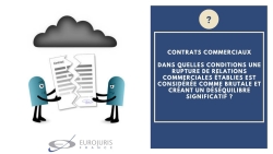 Rupture relations commerciales établies