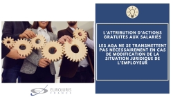 Attribution gratuite d'actions aux salariés