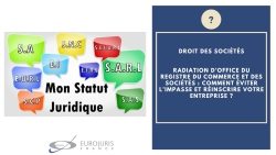 Radiation d'office RCS