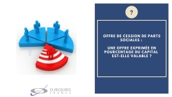 Cession de parts sociales