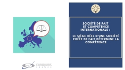 Société de fait et compétence
